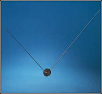 VOR/GS V Dipole Antenna with 2-hole mounting.