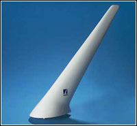 VHF Blade Antenna for Piper. Frequency Range of 118-137 MHz