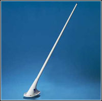 FM / 2 Meter Whip Antenna with 4-hole Mounting. Frequency range of 138-174 MHz.
