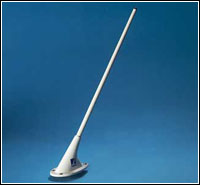 FM / 2 Meter Whip Antenna with 3-hole Mounting. Frequency range of 138-174 MHz