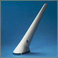 VHF Offset Connector Blade Antenna for Beechcraft. Frequency Range of 118-137 MHz.