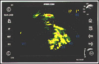 2-Piece Color Weather Radar System