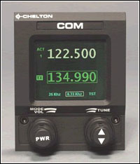 VHF Comm Control Display