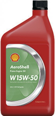 AeroShell Oil W 15W-50 авиационное масло SAE J-1899 всесезонное
